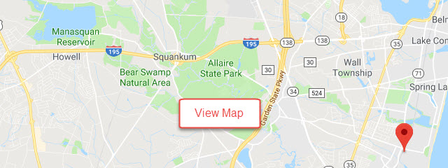 Map of NJ National Guard Training Center RV Sites